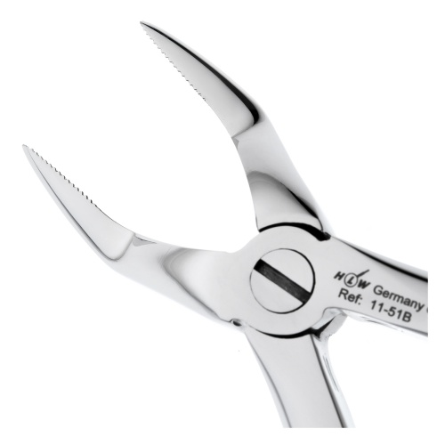 11-51SB* Щипцы №51SB для удаления зубов детские верхние корневые HLW Dentalinstruments GmbH (Германия) фото 5