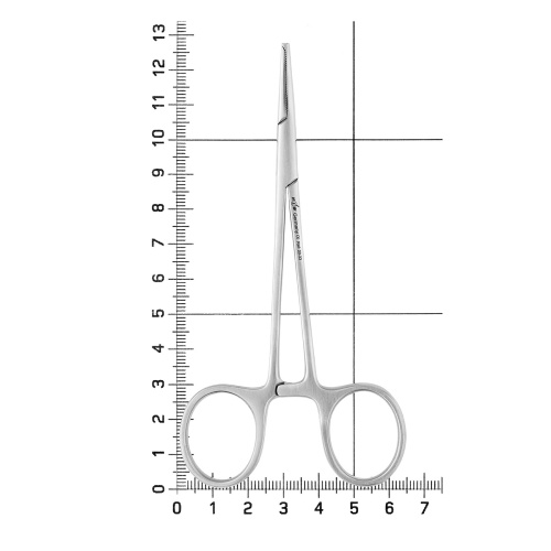 20-33* Зажим Kocherklemme, изогнутый, 12,5 см HLW Dentalinstruments GmbH (Германия) фото 5