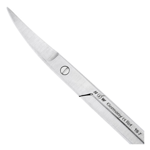 19-7* Ножницы хирургические La Grange, двойной изгиб, 11,5 см HLW Dentalinstruments GmbH (Германия) фото 2