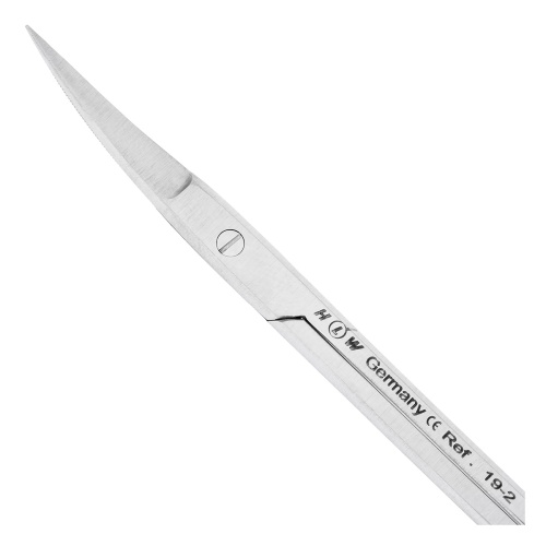 19-2* Ножницы хирургические Iris, изогнутые, 11,5 см HLW Dentalinstruments GmbH (Германия) фото 2