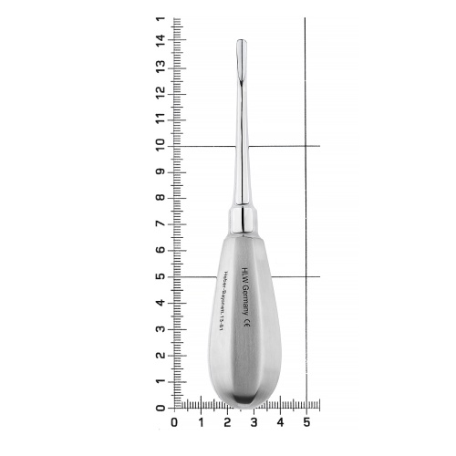 13-81* Элеватор 4,0 мм байонет дистальный HLW Dentalinstruments GmbH (Германия) фото 4