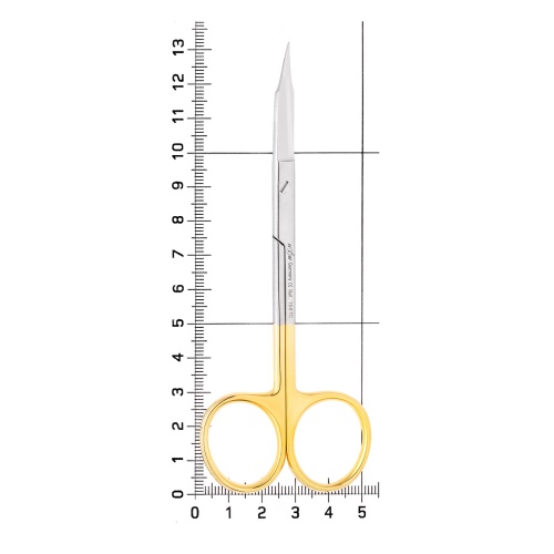 19-6TC* Ножницы хирургические Goldmann-Fox TC, изогнутые, 12,5см HLW Dentalinstruments GmbH (Германия) фото 5