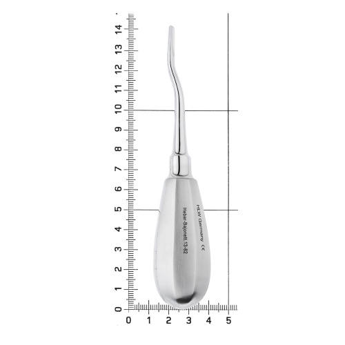 13-82* Элеватор 4,0 мм байонет мезиальный HLW Dentalinstruments GmbH (Германия) фото 4