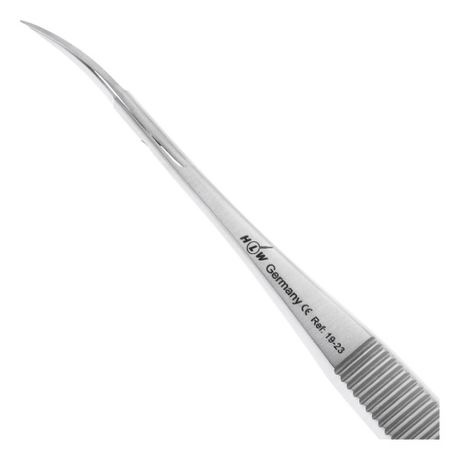 19-23* Ножницы хирургические Castroviejo, изогнутые, 14 см HLW Dentalinstruments GmbH (Германия) фото 4