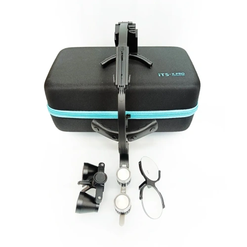 ITS-RUS-SET-M Комплект налобного осветителя с бинокулярными лупами 3,5x ITS-x Pro (Китай-Россия) фото 4 ITS-RUS-SET-M Комплект налобного осветителя с бинокулярными лупами 3,5x ITS-x Pro (Китай-Россия) фото 4