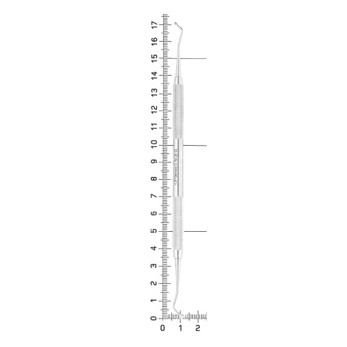 28-23* Экскаватор овальный 1,5 мм HLW Dentalinstruments GmbH (Германия) фото 4