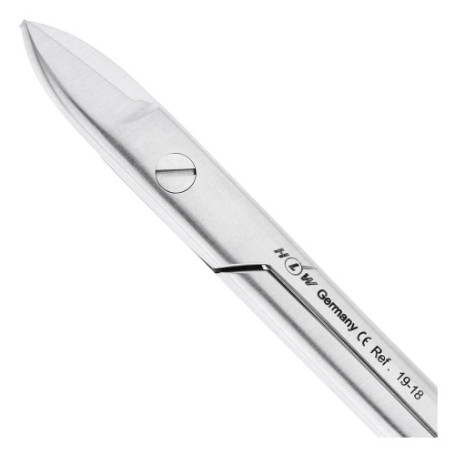 19-18* Ножницы коронковые, зубчатая поверхность, 10 см HLW Dentalinstruments GmbH (Германия) фото 2