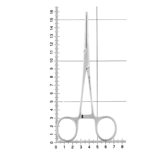 20-34* Зажим Kocherklemme,изогнутый, 15 см HLW Dentalinstruments GmbH (Германия) фото 5
