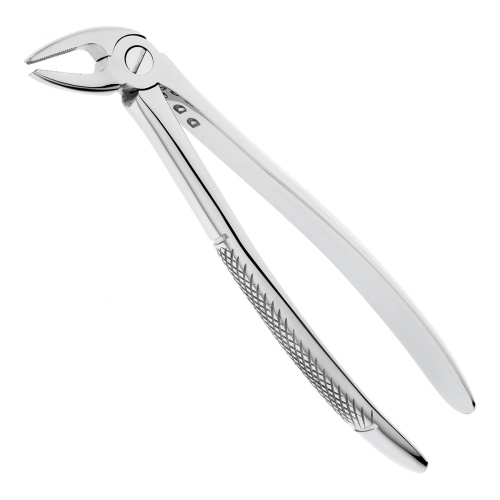 11-4* Щипцы №4 для удаления зубов нижние, резцы/клыки HLW Dentalinstruments GmbH (Германия)
