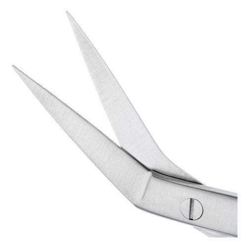 19-11* Ножницы хирургические Goldmann-Fox, угловые, 16 см HLW Dentalinstruments GmbH (Германия) фото 3