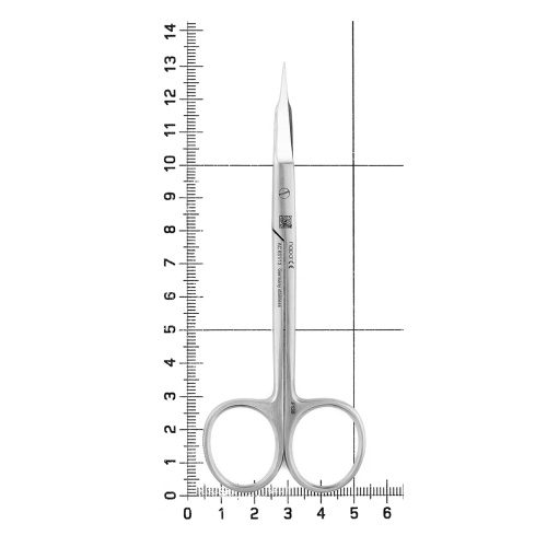 AC 631/13 Ножницы Goldman-Fox изогнутые 13 см Nopa instruments Medizintechnik GmbH (Германия) фото 5