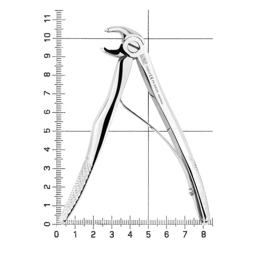 PA 606/00 Щипцы извлекающие №6, для моляров нижней челюсти, детские. Nopa instruments Medizintechnik GmbH (Германия) фото 3