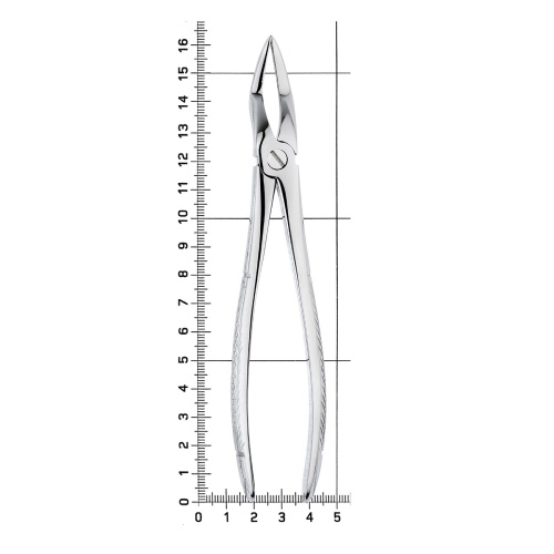 11-51S* Щипцы №51S для удаления зубов детские верхние, корневые HLW Dentalinstruments GmbH (Германия) фото 8
