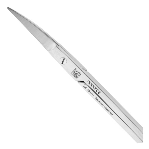 AC 451/11 Ножницы IRIS изогнутые острые, 11,5 см Nopa instruments Medizintechnik GmbH (Германия) фото 3