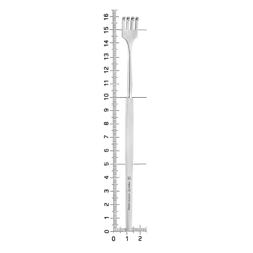 AK 051/04 Ретрактор для щек и губ, 16 см Nopa instruments Medizintechnik GmbH (Германия) фото 3