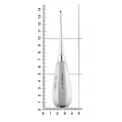 13-6BCZ* Элеватор Bein, зубчатый, изогнутый, 2 мм, зубчатый HLW Dentalinstruments GmbH (Германия) фото 4