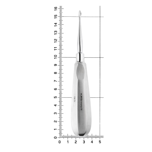 13-71* Элеватор изогнутый, 3,0 мм HLW Dentalinstruments GmbH (Германия) фото 5
