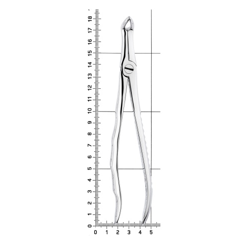 12-45* Щипцы для удаления зубов нижние корневые, 12-45* HLW Dentalinstruments GmbH (Германия) фото 9