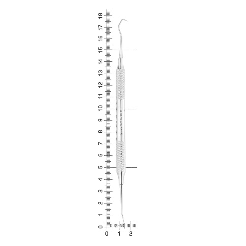 26-18* Скейлер парадонтологический Jaquette, 30/33, ручка ø 8 мм. HLW Dentalinstruments GmbH (Германия) фото 4