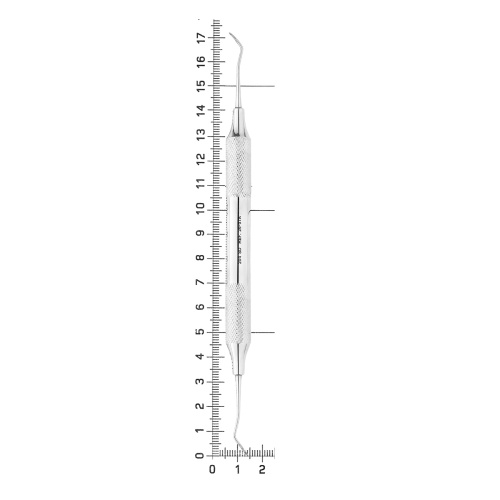 26-57A* Скейлер парадонтологический, 204SD, ручка CLASSIC, ø 10 мм HLW Dentalinstruments GmbH (Германия) фото 4