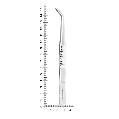 22-35* Пинцет De Bakey, атравматичный, 15см, изогнутый HLW Dentalinstruments GmbH (Германия) фото 5
