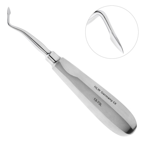 13-73L* Элеватор левый, 3,00 мм HLW Dentalinstruments GmbH (Германия)