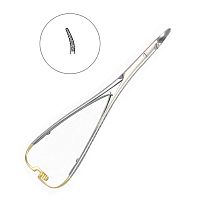 20-22B* Иглодержатель Nadelhalter TC, изогнутый, 17 см