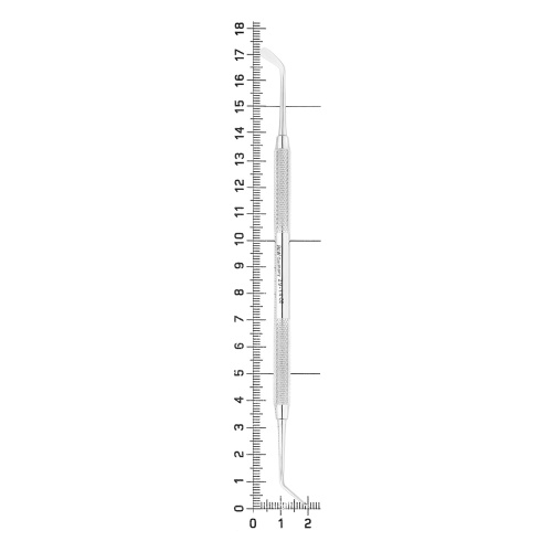 29-14* Гладилка жесткая двусторонняя HLW Dentalinstruments GmbH (Германия) фото 4