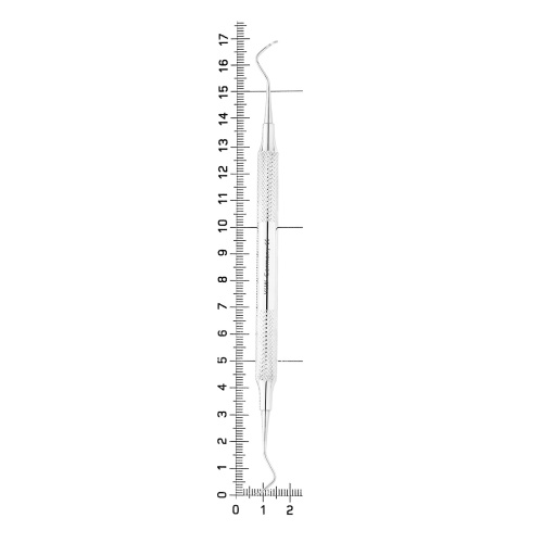 26-15* Скейлер парадонтологический McCall, 13/14, ручка ø 8 мм HLW Dentalinstruments GmbH (Германия) фото 4