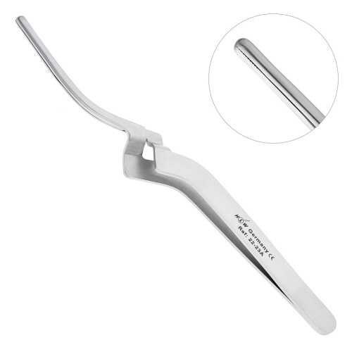 22-23A* Пинцет для артикулиционной бумаги, 15 см HLW Dentalinstruments GmbH (Германия)