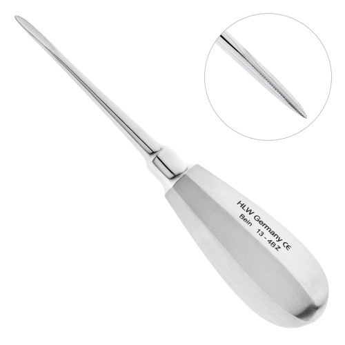 13-4BZ* Элеватор Bein, зубчатый, 3 мм, зубчатый HLW Dentalinstruments GmbH (Германия)
