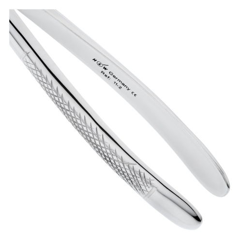 11-2* Щипцы №2 для удаления зубов верхние, резцы/клыки HLW Dentalinstruments GmbH (Германия) фото 6