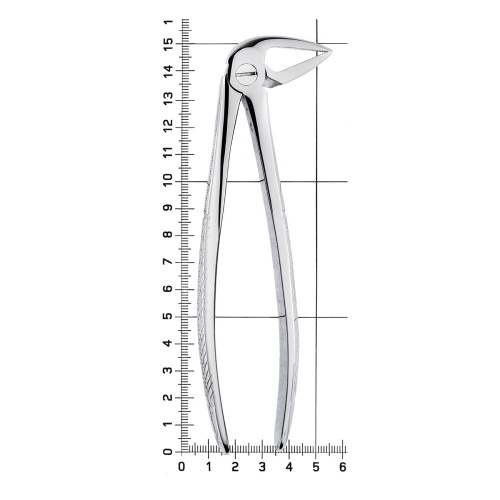 11-33M* Щипцы №33M для удаления зубов нижние, корневые HLW Dentalinstruments GmbH (Германия) фото 8