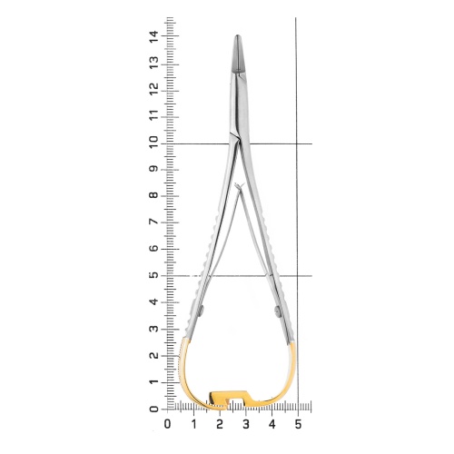 20-21* Иглодержатель Mini-Rider Lichtenberg TC, 14см HLW Dentalinstruments GmbH (Германия) фото 4