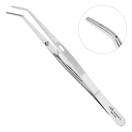 22-6* Пинцет Pin с зажимом, 15 см HLW Dentalinstruments GmbH (Германия)