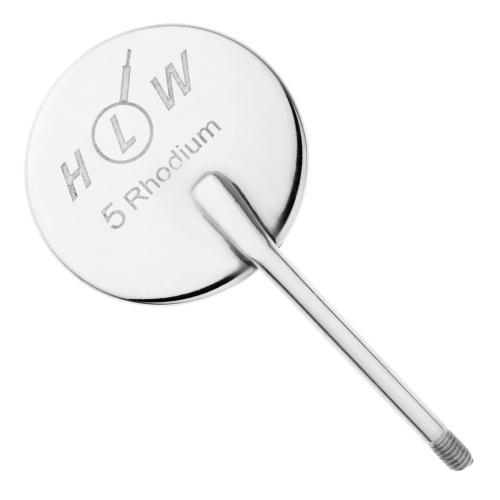 23-6* Зеркало стоматологическое №5, 24 мм, родий HLW Dentalinstruments GmbH (Германия) фото 2