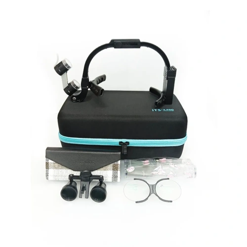 ITS-RUS-SET-M Комплект налобного осветителя с бинокулярными лупами 3,5x ITS-x Pro (Китай-Россия) фото 5 ITS-RUS-SET-M Комплект налобного осветителя с бинокулярными лупами 3,5x ITS-x Pro (Китай-Россия) фото 5