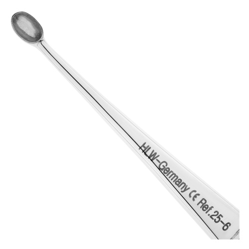25-6* Ложка кюретажная Williger, 3,0-3,5 мм HLW Dentalinstruments GmbH (Германия) фото 2