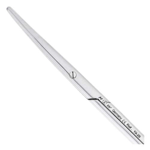 19-26* Ножницы хирургические Metzenbaum, изогнутые, тупой кончик, 14,5 см HLW Dentalinstruments GmbH (Германия) фото 2