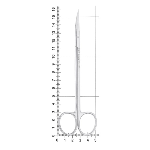 19-15* Ножницы хирургические Kelly, изогнутые , 16,0 см HLW Dentalinstruments GmbH (Германия) фото 5