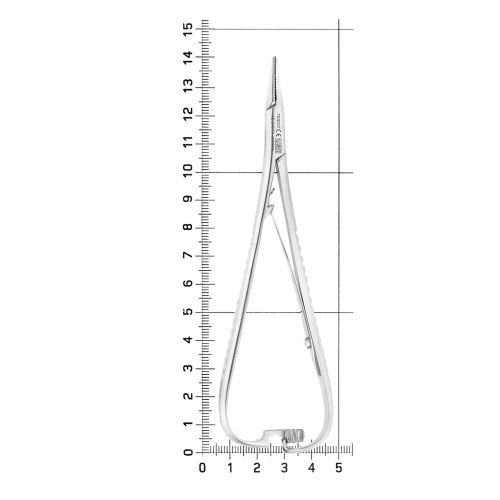 AE 210/14 Иглодержатель MATHIEU деликатный, 14 см Nopa instruments Medizintechnik GmbH (Германия) фото 4