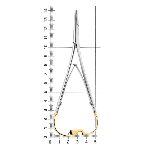 H-305MTC* Зажим прямой ТС, для загибания лигатур, 14 см HLW Dentalinstruments GmbH (Германия) фото 4