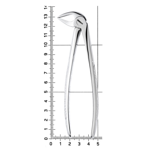 11-33S* Щипцы №33S для удаления зубов детские нижние, корневые HLW Dentalinstruments GmbH (Германия) фото 8