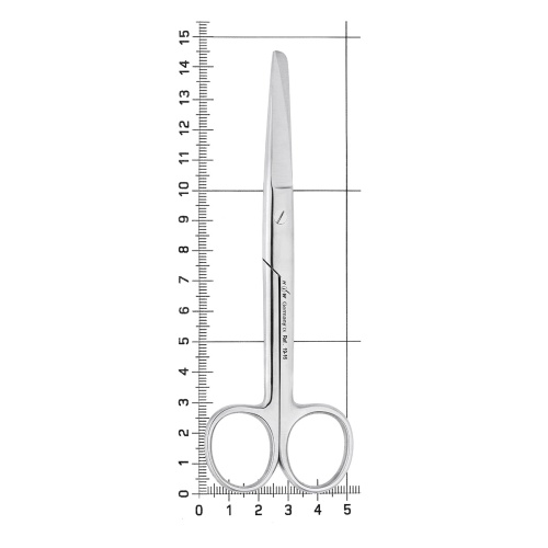 19-16* Ножницы хирургические, острый/тупой,14,5 см HLW Dentalinstruments GmbH (Германия) фото 4 19-16* Ножницы хирургические, острый/тупой,14,5 см HLW Dentalinstruments GmbH (Германия) фото 4
