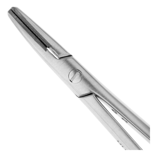 20-29* Иглодержатель Castroviejo TC, изогнутый 14,0 см HLW Dentalinstruments GmbH (Германия) фото 2