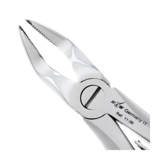11-3B* Щипцы №3B для удаления зубов детские верхние моляры HLW Dentalinstruments GmbH (Германия) фото 5