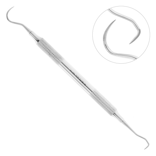 26-16* Скейлер парадонтологический Towner Jaquette, 15/30, ручка ø 8 мм HLW Dentalinstruments GmbH (Германия)