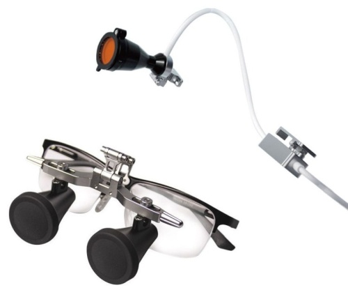 Бинокулярные лупы Dialog с проводным осветителем Dialog (Eighteeth) Китай