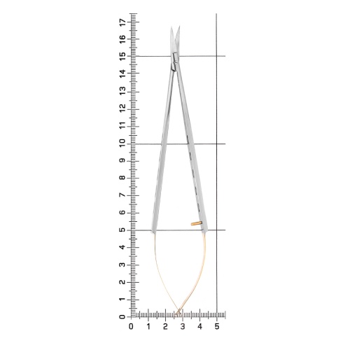 19-23B* Ножницы хирургические Micro Schere TC, изогнутые 17 см HLW Dentalinstruments GmbH (Германия) фото 5