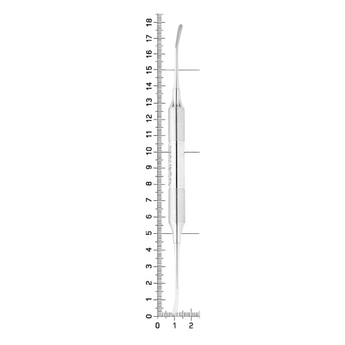 40-20* Распатор Lingual, ручка DELUXE 10 мм, 2,8-2,8 мм HLW Dentalinstruments GmbH (Германия) фото 4